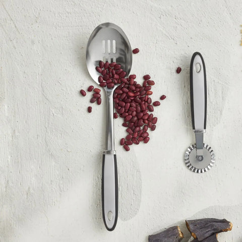 Cuillère de service fendue Karaca Viona, 33 cm