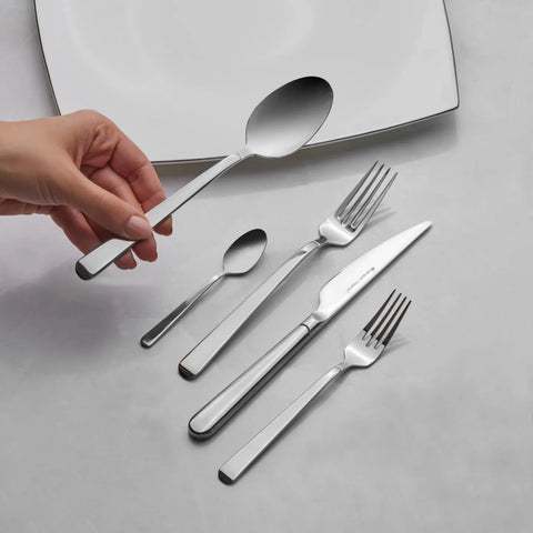 Ensemble de couverts Karaca Eris Elegance pour 12 personnes, 60 pièces