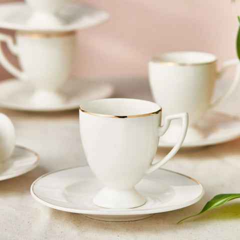 Coffret de tasses à café Karaca Boyoz pour 6 personnes, 85 ml