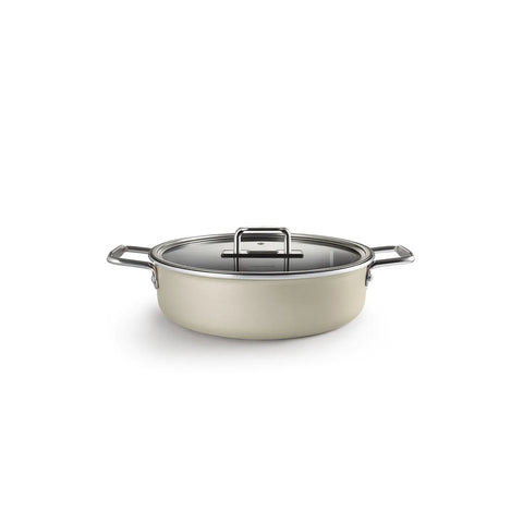 Batterie de cuisine Karaca Mastermaid Bio Diamond, Induction, 9 pièces, couleur crème