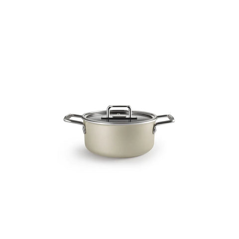 Batterie de cuisine Karaca Mastermaid Bio Diamond, Induction, 9 pièces, couleur crème