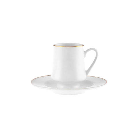 Coffret de tasses à café Karaca Runo pour 6 personnes, 100 ml