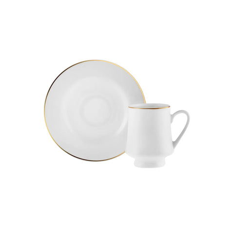 Coffret de tasses à café Karaca Runo pour 6 personnes, 100 ml