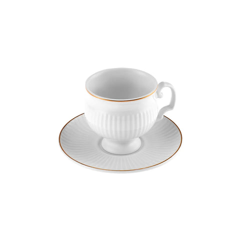 Coffret de tasses à café Karaca Malta pour 6 personnes, 100 ml
