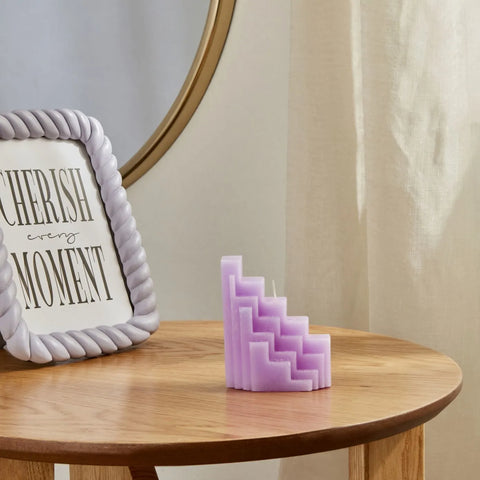 Bougie Karaca Home Stairs, lilas