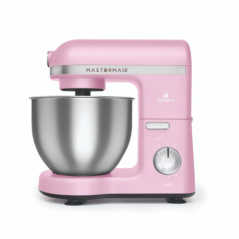 Robot multifonctions Karaca Mastermaid Chef Pro avec 2e bras, 1500 W, rose