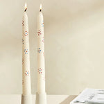 Bougeoir Karaca Home Flower 2 pièces, doux