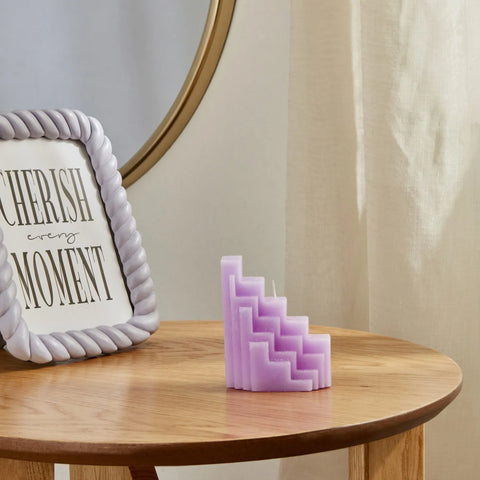 Bougie Karaca Home Stairs, lilas