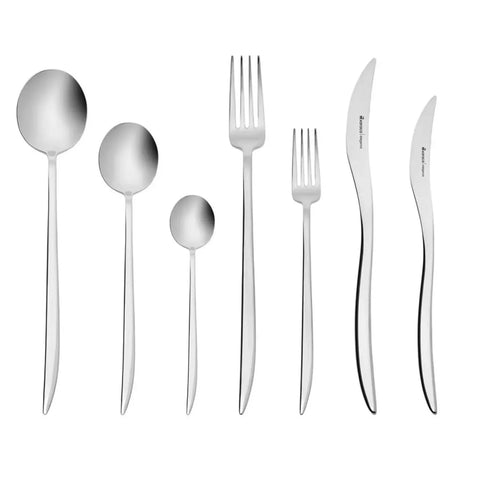 Ensemble de couverts Karaca Amour Elegance pour 12 personnes avec coffret, 84 pièces