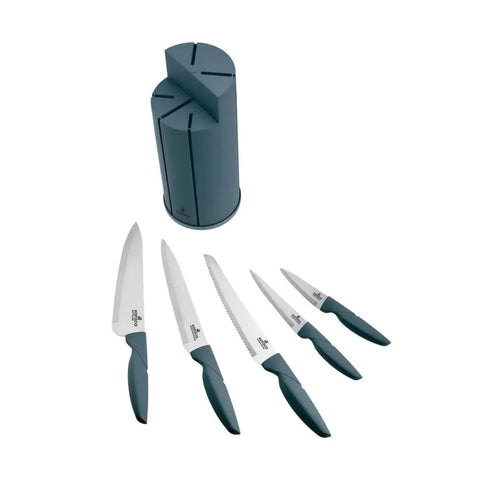 Ensemble de couteaux Karaca Proofcut 6 pièces, vert
