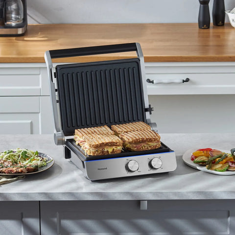 Homend Grilliant 1344h Inox Machine À Toast Et Grill
