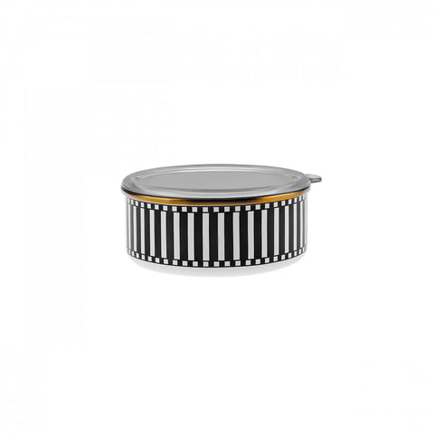 Boîte de rangement Karaca à carreaux Stocker / Chauffer, 3 pièces, émaillées 