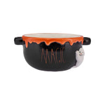 Bol Karaca Halloween Magie, 21cm, Orange Noir, Céramique