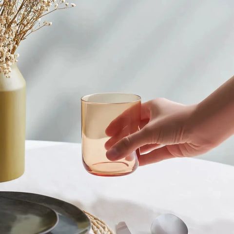 Set de verres à eau Karaca Salmon, 3 pièces, 350 ml