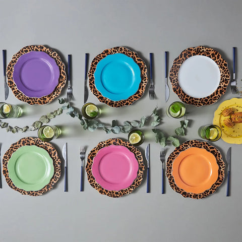 Service de table en porcelaine Karaca Mix Leo 12 pièces pour 6 personnes