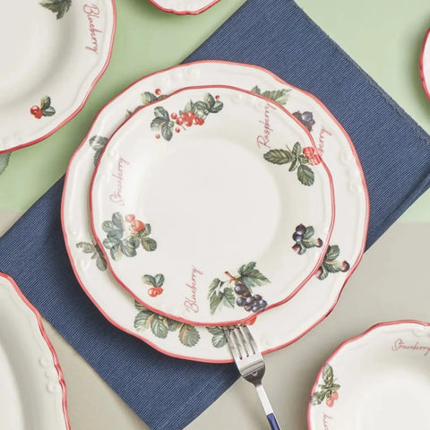 Assiette à dîner Karaca Cerise Stoneware, 26 cm