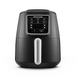 Airfryer Parlant Karaca Air Cook XL 2 en 1, noir et chrome