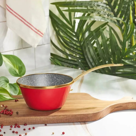 Récipient à sauce évasé Karaca Troy, 14 cm, rouge