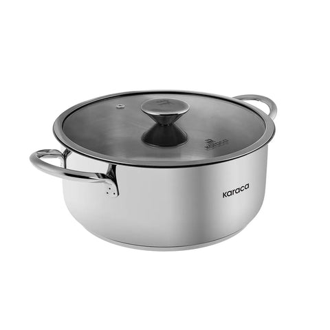 Batterie de cuisine Karaca Galina New en acier, 7 pièces