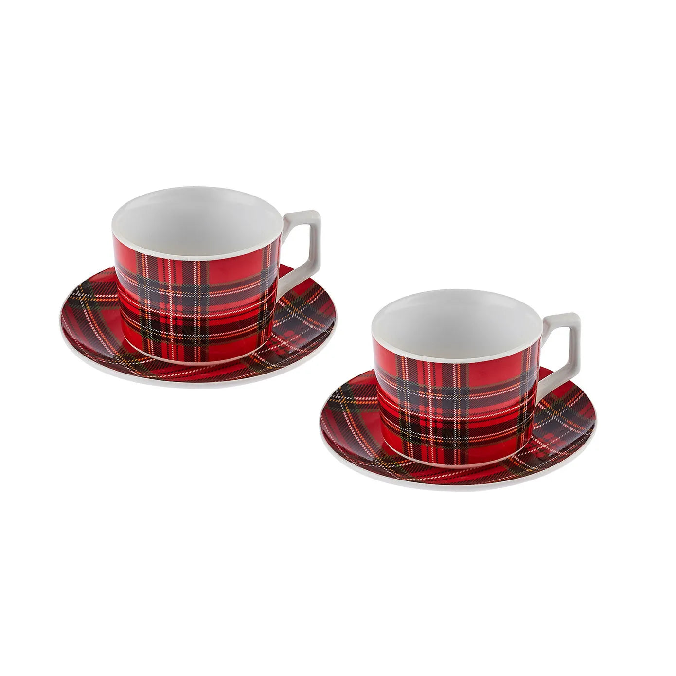 Karaca Aries Ensemble de tasses à café 2 personnes 90 ml, Tasse à moka robuste, Bord épais pour boire, Tasses à expresso, Environnement nostalgique