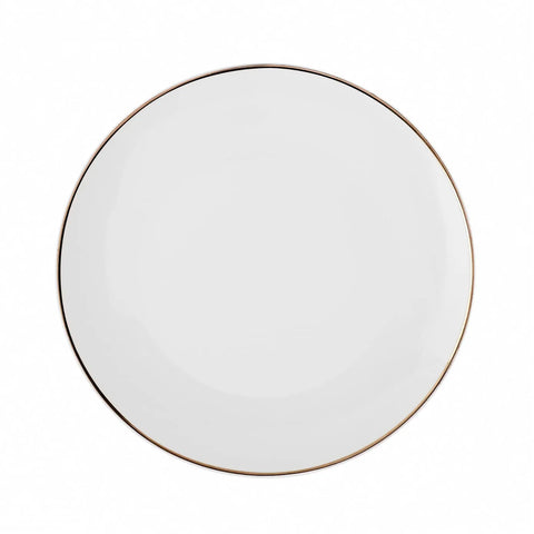 Service de table Karaca Epsilon pour 12 personnes, 76 pièces, New Generation Bone, or