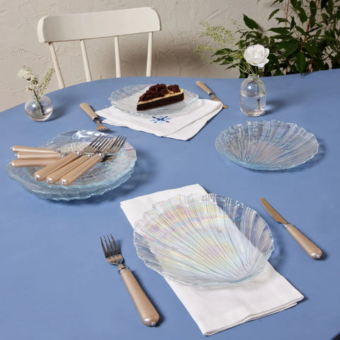 Assiettes à dessert Karaca Madison verre, 6 pièces, 21 cm