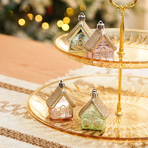 Set d'ornements de sapin Karaca Home Noël, 4 pièces 