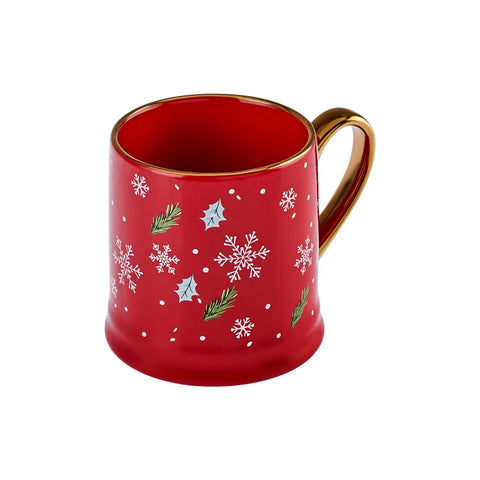 Mug Karaca Noël Ligne d'or 355 ml, porcelaine​