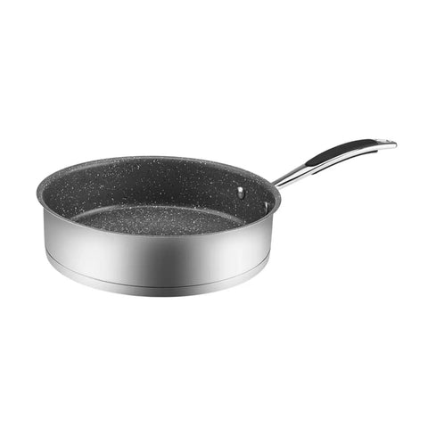 Batterie de cuisine Karaca Pekka avec la base d’induction acier inoxydable, 8 pièces, anthracite argenté