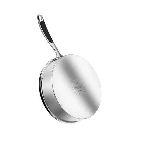 Batterie de cuisine Karaca Pekka avec la base d’induction acier inoxydable, 8 pièces, anthracite argenté