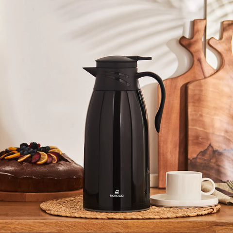 Thermos Karaca Bella étanche, noir, 1,7 litre 