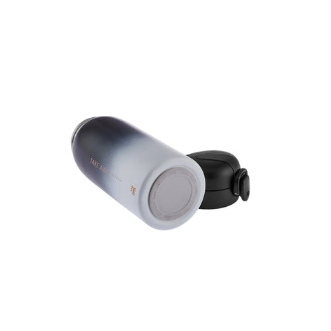 Thermos Karaca Skyfall étanche, acier, 350 ml, noir