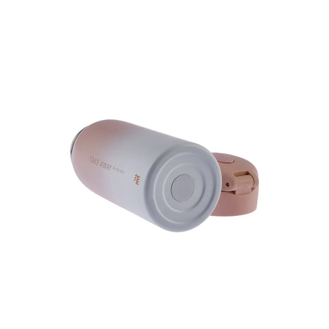 Thermos Karaca Skyfall étanche, acier, 350 ml, rose