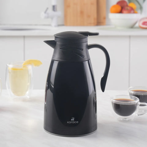 Thermos Karaca Bella étanche, 1 litre, noir