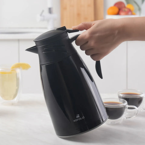 Thermos Karaca Bella étanche, 1 litre, noir