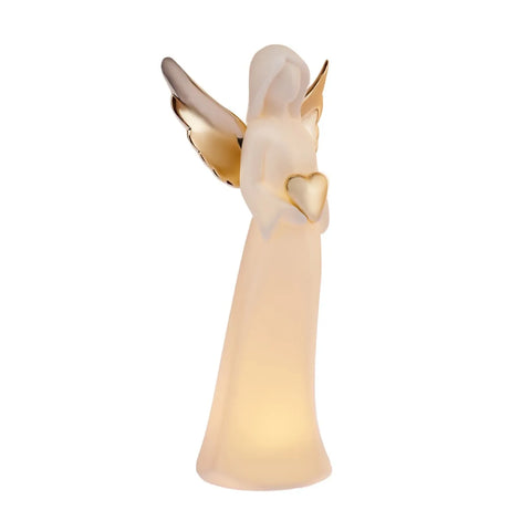 Ange Karaca Noël illuminé à leds, 14.2x9.3x27.5 cm