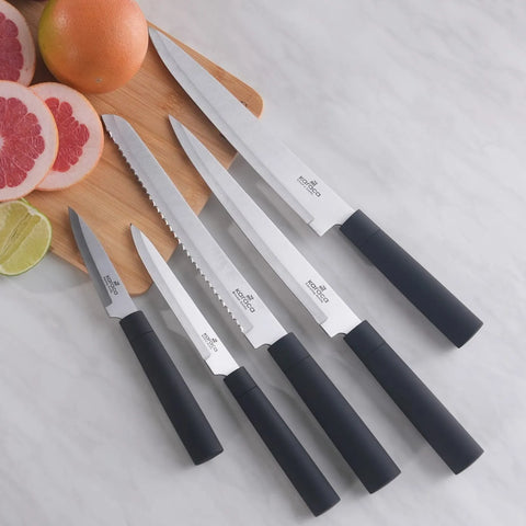 Ensemble de couteaux Karaca Viego 6 pièces, noir 