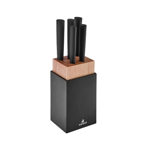 Ensemble de couteaux Karaca Viego 6 pièces, noir 
