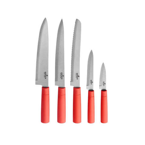 Ensemble de couteaux Karaca Viego 6 pièces, rouge