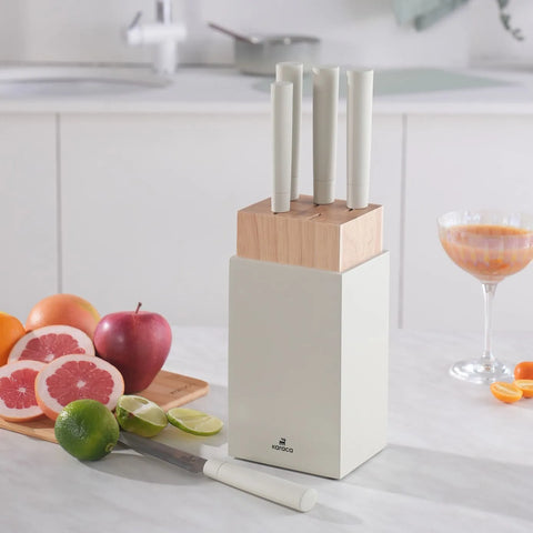 Ensemble de couteaux Karaca Viego 6 pièces, crème