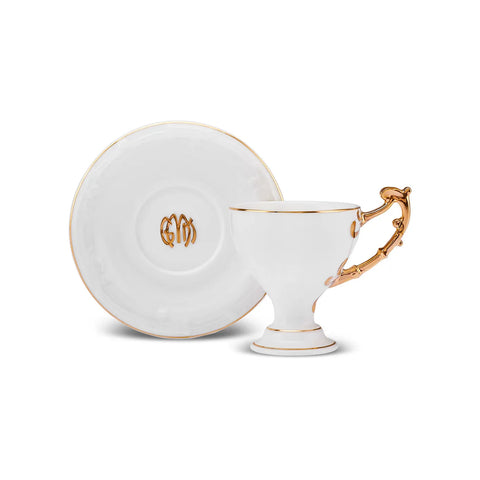 Coffret de tasses à café Karaca Siècle Républicain Halide pour 2 personnes, 85 ml