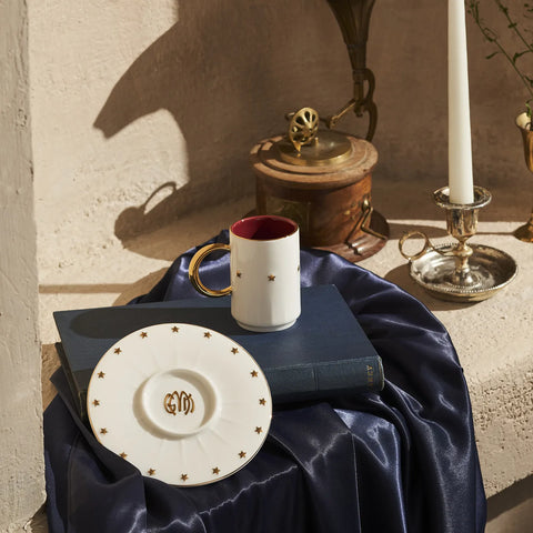 Coffret de tasses à espresso Karaca Siècle Républicain Cumhur pour 2 personnes, 80 ml