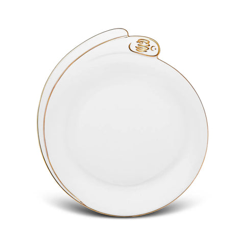 Service à thé avec assiette à dessert Karaca Siècle Républicain İlke, 200 ml