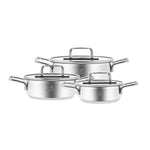 Batterie de cuisine Karaca Arya avec la base d’induction, acier, 6 pièces