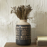 Vase Karaca Home Rustic noir, 15.2x15.2x24.3 cm