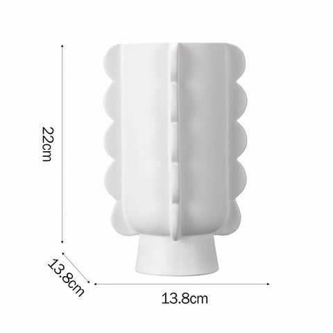 Vase décoratif Karaca Home Coy, cylindre 