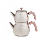 Théière turque et bouilloire Karaca Kayra Rose