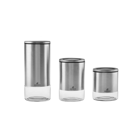Boîte de rangement Karaca Walter Inox, 3 pièces 