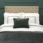 Parure de lit Karaca Home White Collection Sierra pour lit 2 personnes, en percale