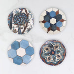 Assiettes à dessert Karaca de Refika, carreaux, 4 pièces, 20 cm